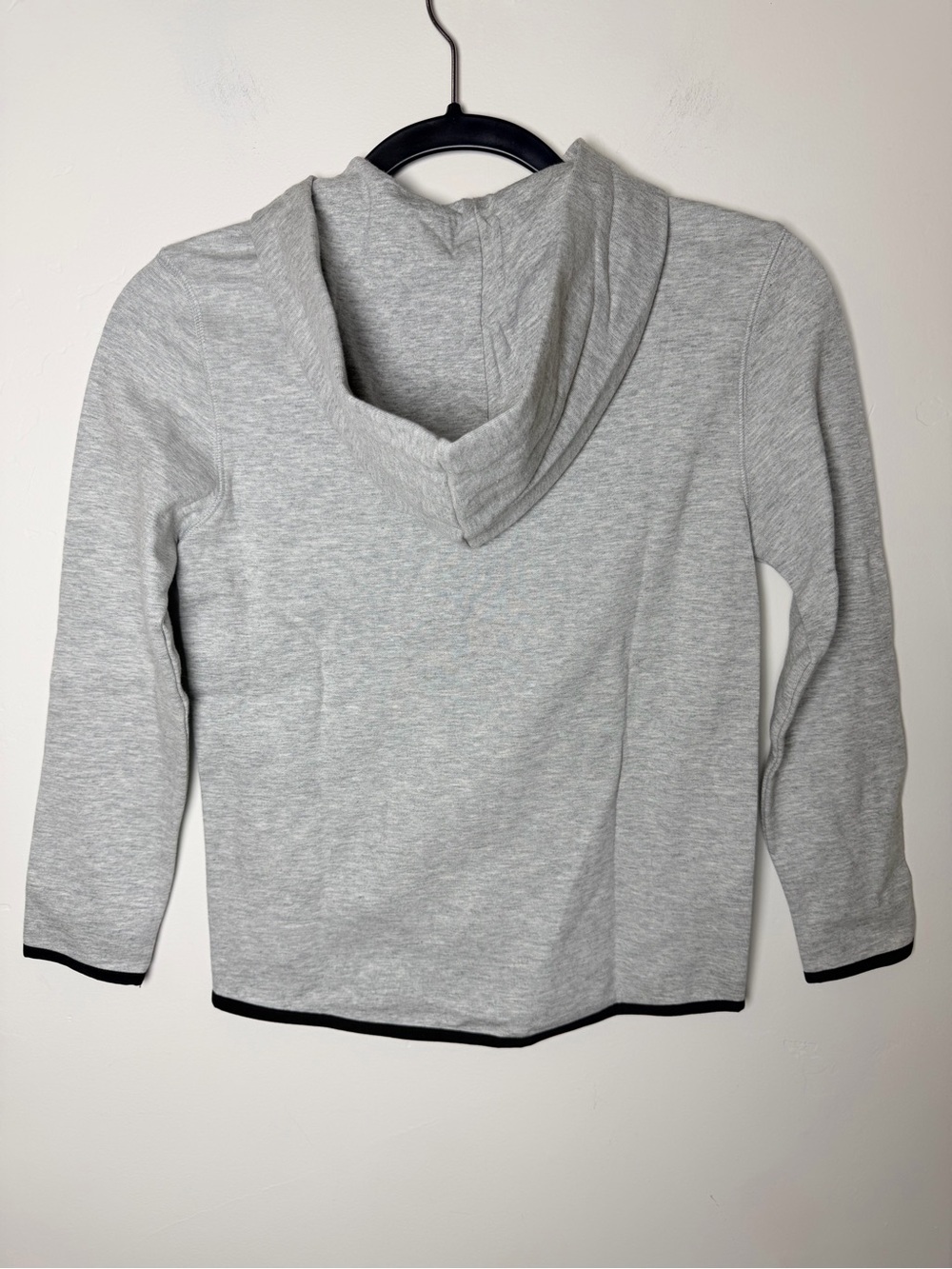 GAP Kids M Gray Jacket NWT Black Full Zip Hoodie Lightweight Outerwear Girl Boy - Picture 3 of 3